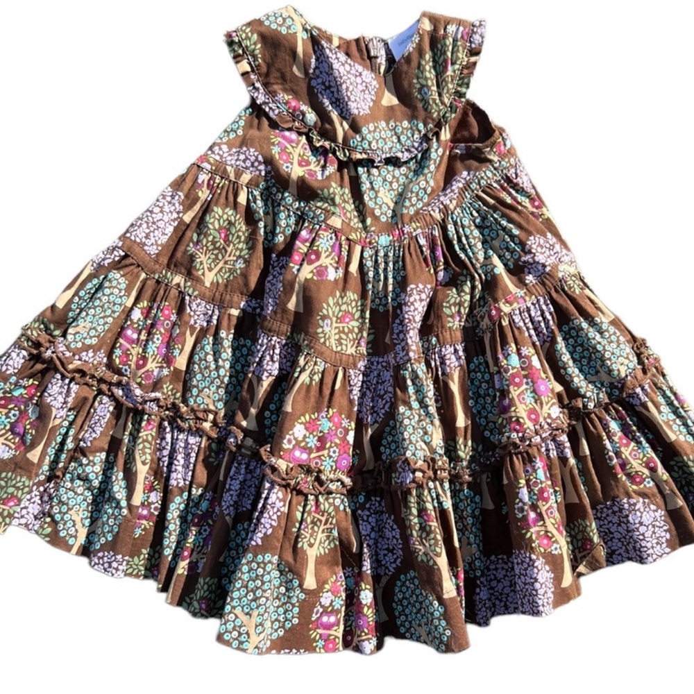 Vintage BABY GAP Twirl Dress | Matching Hat & Bloomers | Woodsy Treehouse - Picture 7 of 14